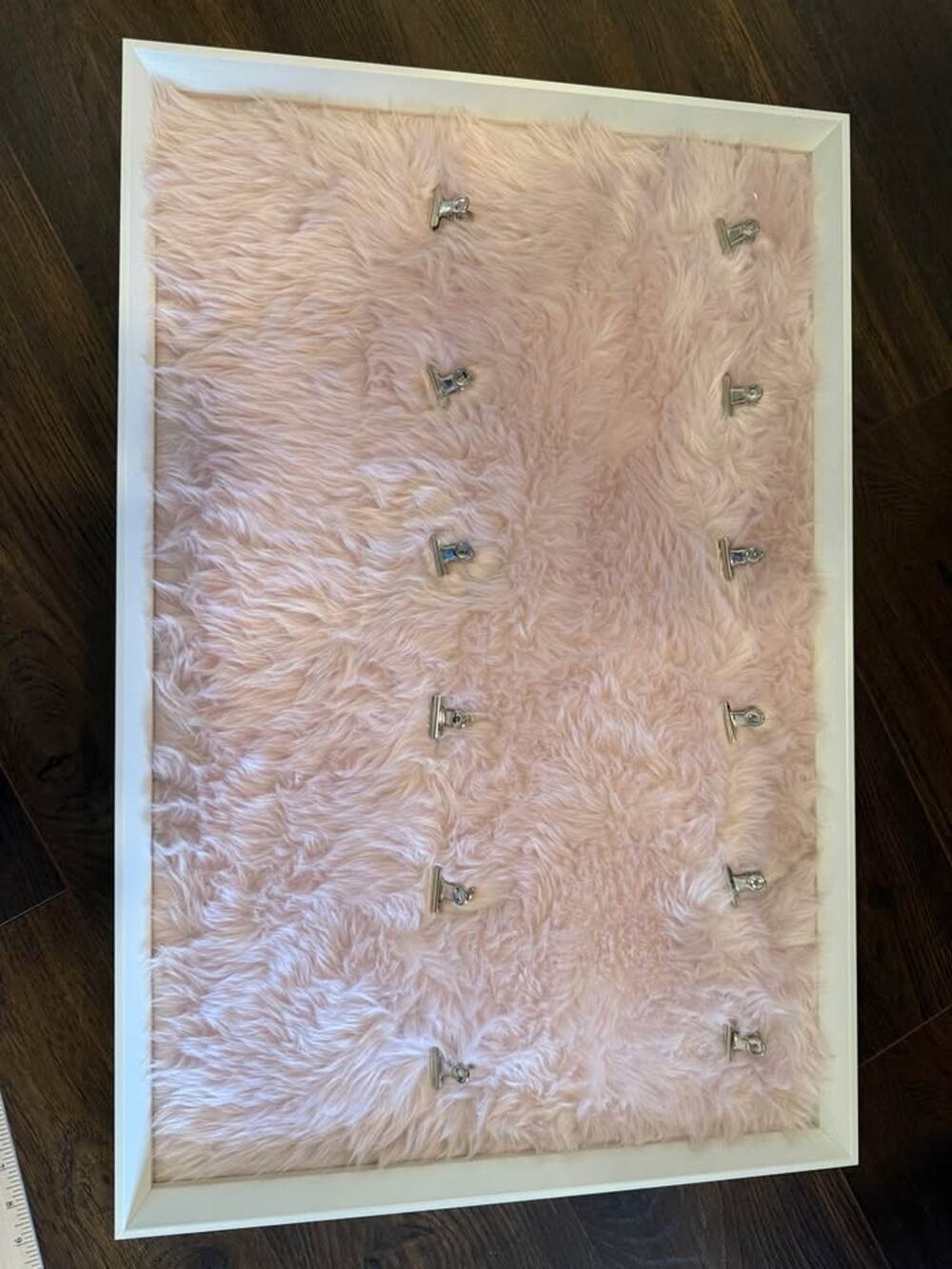 Faux Fur bulletin board